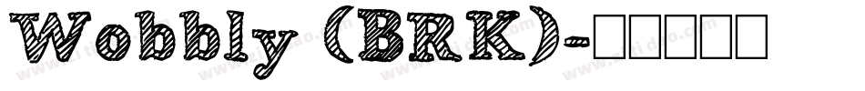 Wobbly (BRK)字体转换